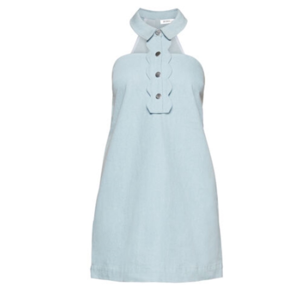 COPY - **NWT** BCBGeneration Denim Halter Dress